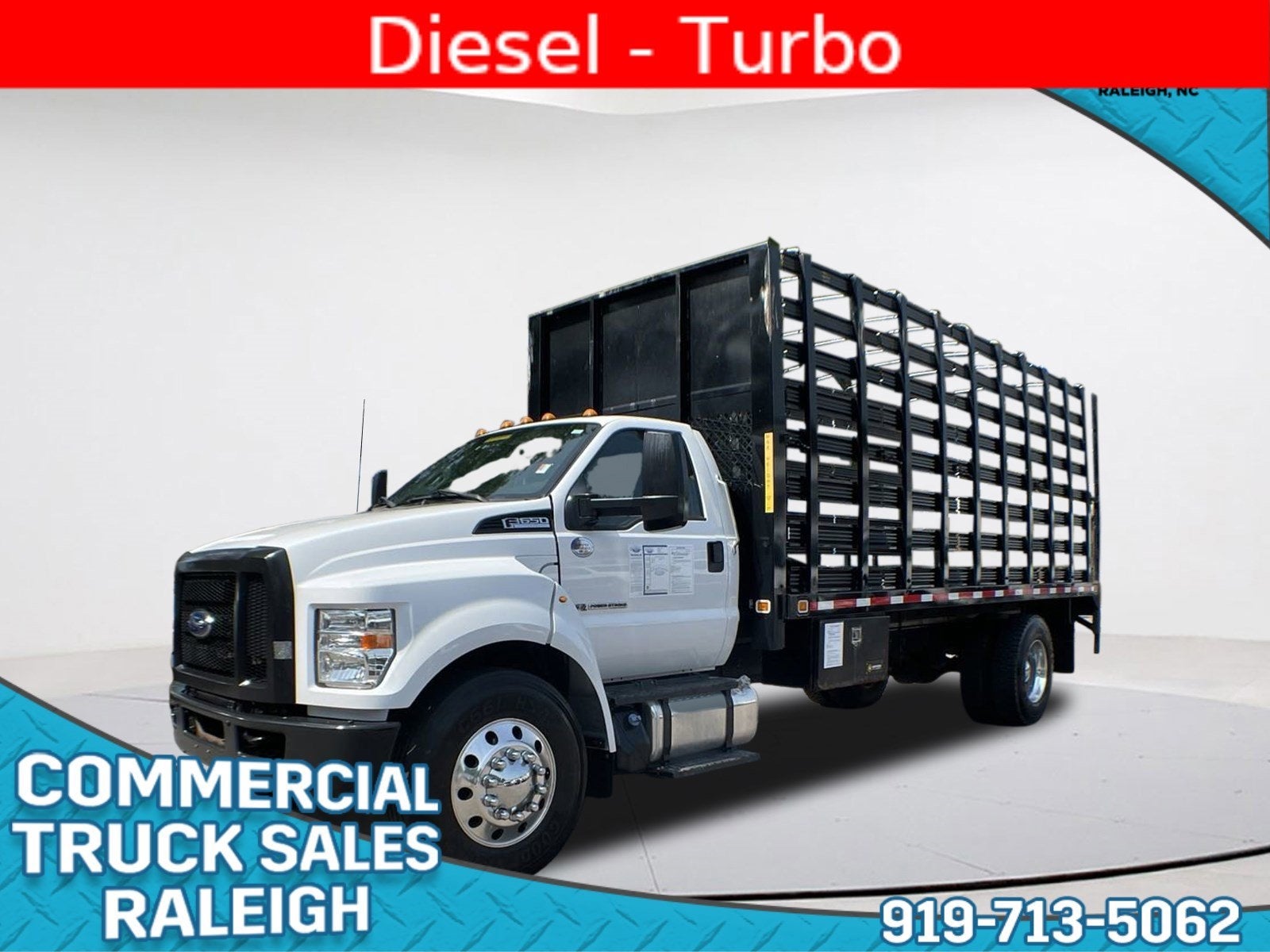 2017 Ford F-650SD STAKE BED WITH LIFTGATE Commercial